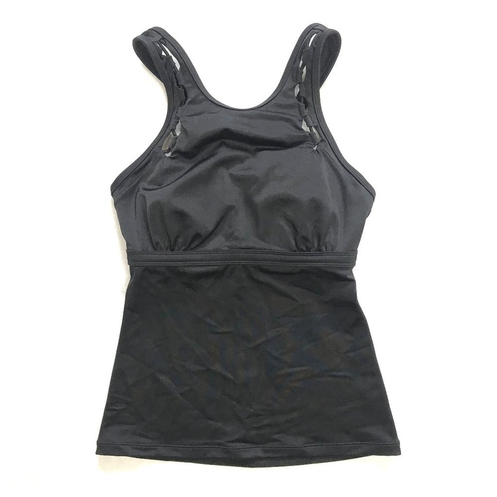 Athleta Bra-Sized High Neck Hardware Loop Tankini - Picture 12 of 15